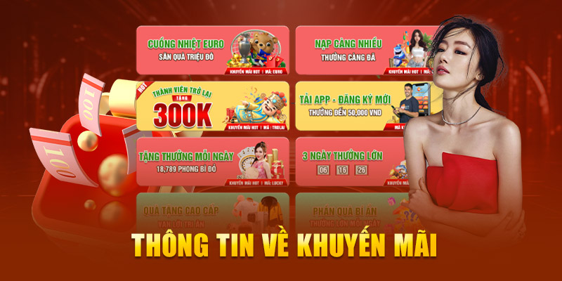 Tập hợp những chương trình khuyến mãi khủng