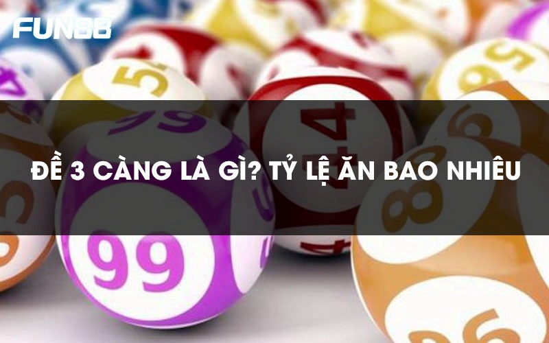 Tỷ lệ kết quả của đề 3 càng như thế nào?
