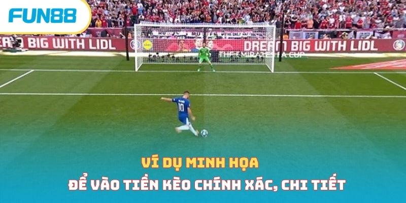 Ví dụ minh họa để vào tiền kèo chính xác, chi tiết