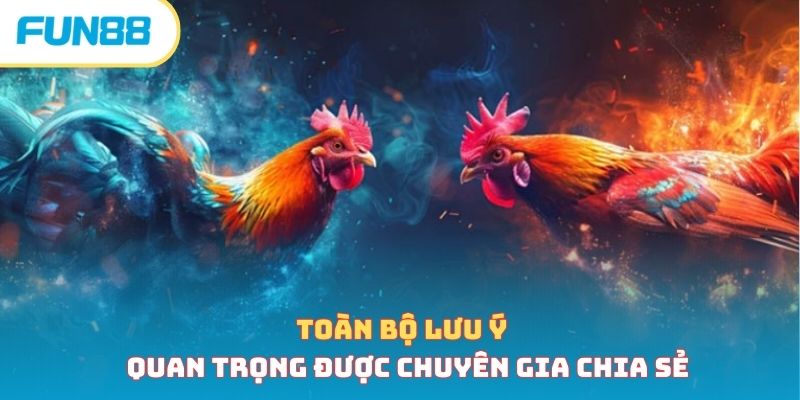 Toàn bộ lưu ý quan trọng được chuyên gia chia sẻ