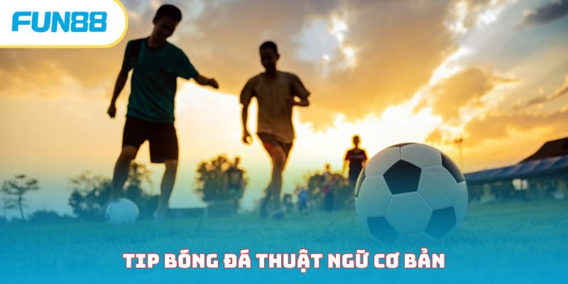 Tip bóng đá thuật ngữ cơ bản
